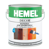 Морилка для древесины HEMEL Aqua Decorative Colorant