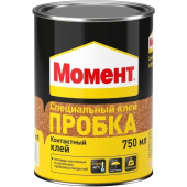 Клей контактный каучуковый Момент (Moment) Пробка универсальный водостойкий 750 мл