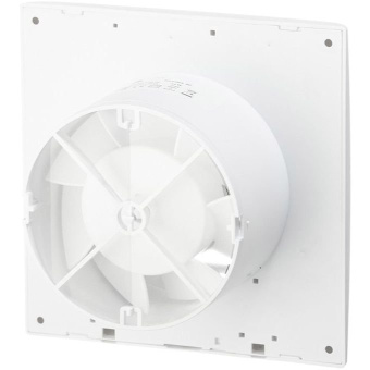 Вытяжной вентилятор Auramax (Аурамакс) Optima обратный клапан 150х150 мм d100 мм Белый