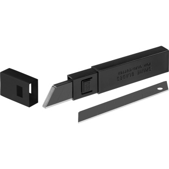 Набор лезвий Olfa (Олфа) Black Max сегментированных 18х100х0,5 мм (OL-LBB-10B) 10шт.