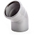 Отвод Lammin (Ламмин) d110 мм 45° пластиковый для внутренней канализации (Lm35040011045)