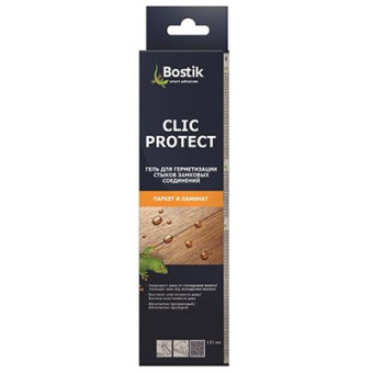 Гель Bostik Clic Protect (Бостик Клик Протект) для герметизации стыков замковых соединений 125 мл