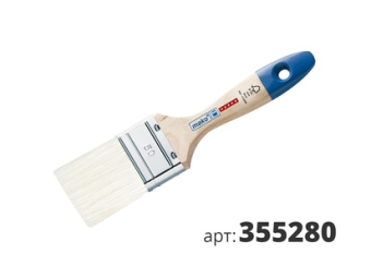 МАКО Кисть флейцевая, белая mako all in one щетина 355280
