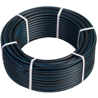 Труба ПНД ПЭ-100 Технопласт для систем водоснабжения d20 SDR11 черная (бухта 100 м)