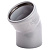 Отвод Lammin (Ламмин) (Lm35040011030) d110 мм 30° пластиковый для внутренней канализации (Lm35040011030)