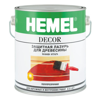 Защитная лазурь для древесины HEMEL Wood Stain